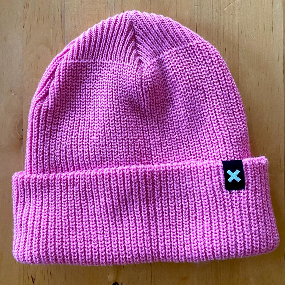 ASOS Collusion pink unisex beanie skull cap NWOT